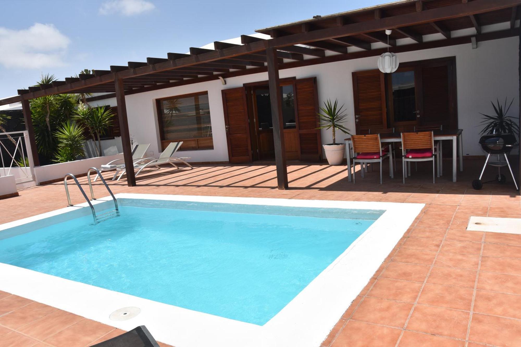 Happy Villa Con Piscina Privada Playa Blanca  Ngoại thất bức ảnh